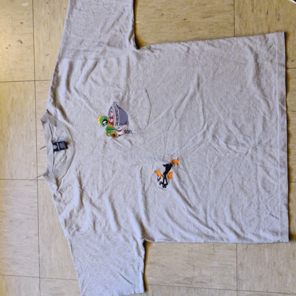 WB Daffy Marvin the Martian K-9 Tee L